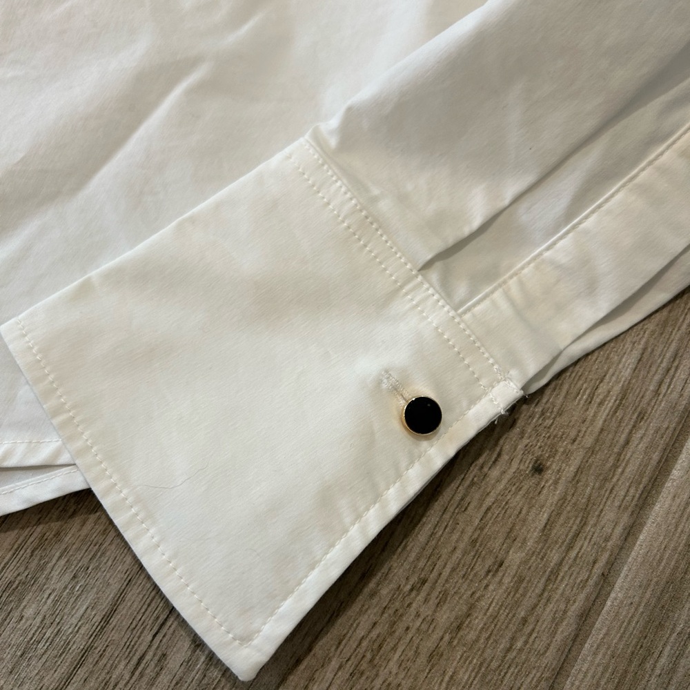Tuckernuck Bessette Button Down - White S (fits like XS) - Picture 3 of 3
